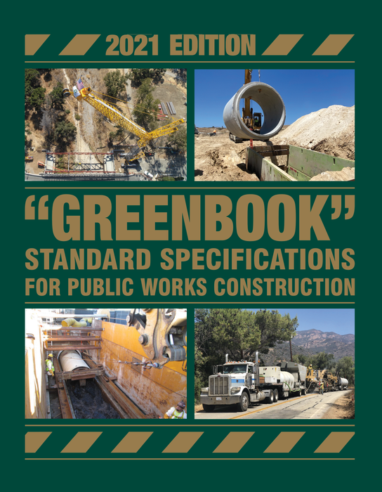 2021 Greenbook: Standard Specifications for Public Works Construction