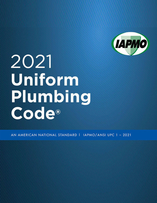 2021 Uniform Plumbing Code w/tabs