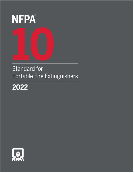 NFPA 10 Standard for Portable Fire Extinguishers