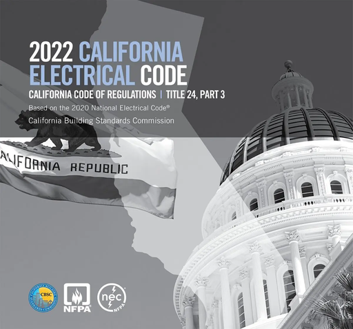 2022 California Electrical Code, Title 24, Part 3