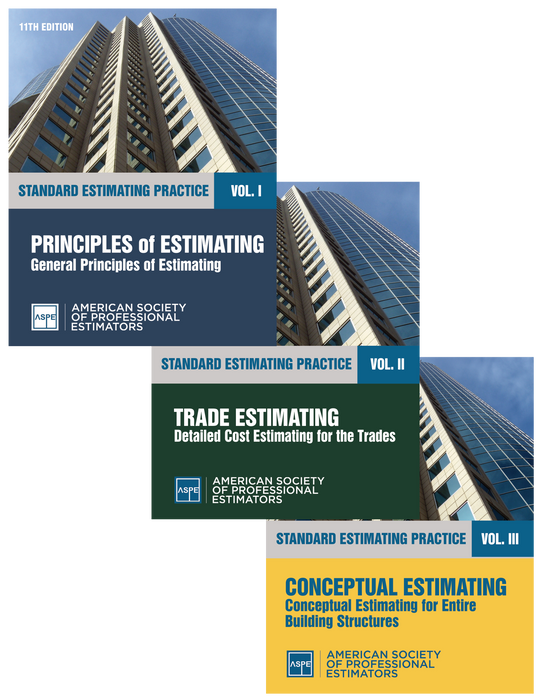Standard Estimating Practice - 11th Edition Three Volume Set