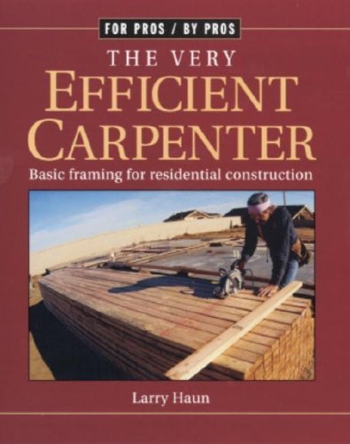 For Pros By Pros: The Very Efficient Carpenter