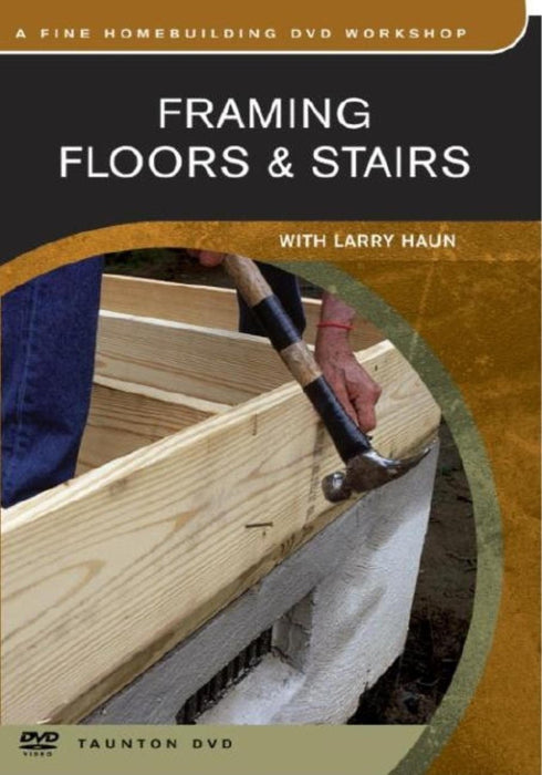 Framing Floors and Stairs - DVD