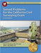 Solved Problems for the CA Civil Surveying Exam