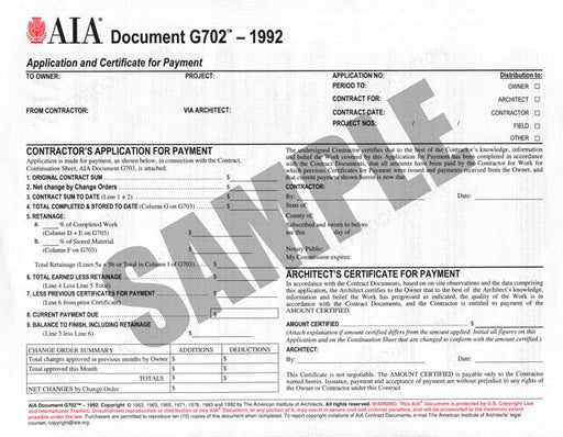 Aia G702 Excel Template