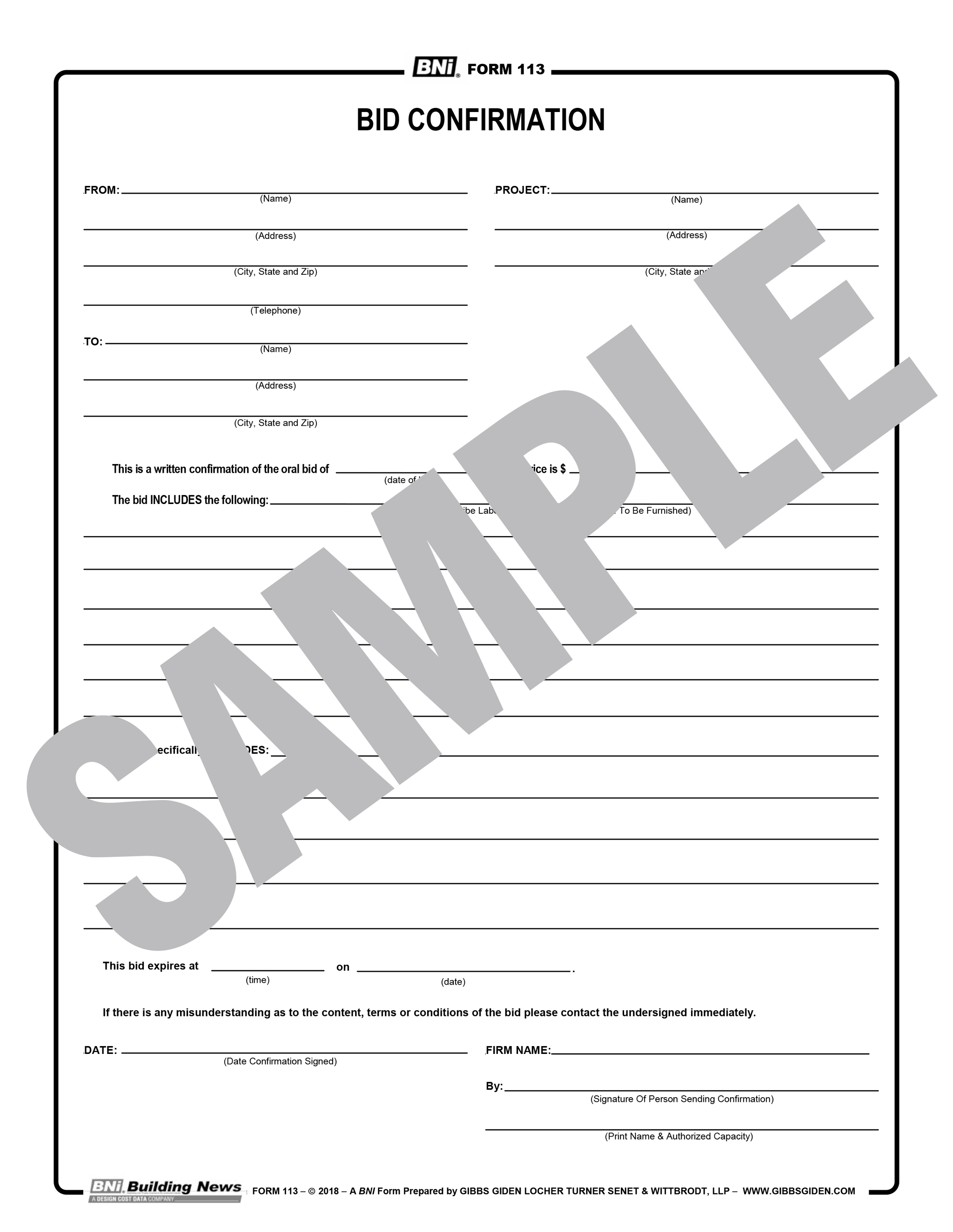 BNi Building News Construction Contracts and Forms