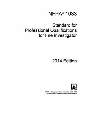NFPA 1033 Standard for Professional Qualifications 