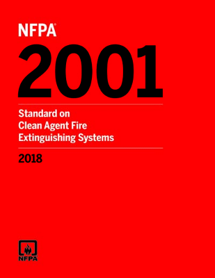 NFPA 2001 Standard on Clean Agent Fire Extinguishing Systems 2018