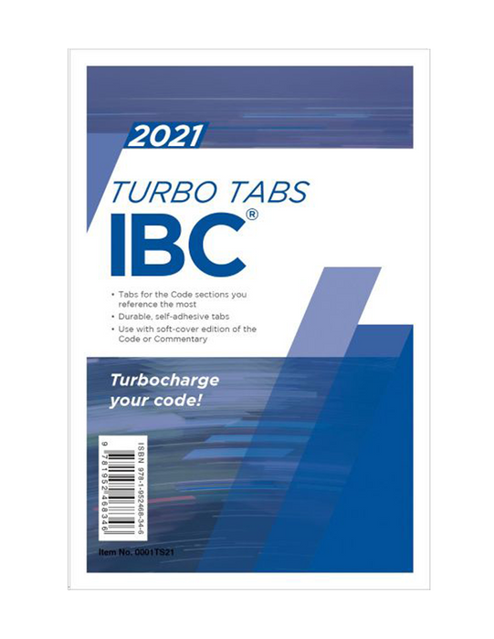 International Building Code Turbo Tabs