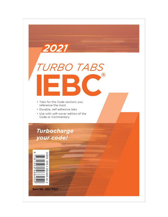 2021 International Existing Building Code Turbo Tabs