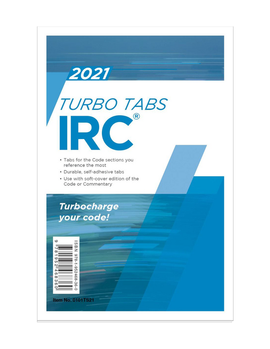 International Residential Code Turbo Tabs